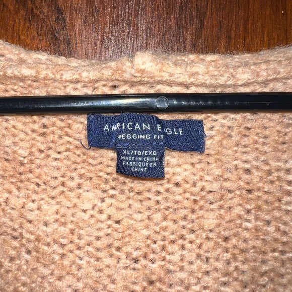 Hooded Tan Sweater - Picture 2 of 3